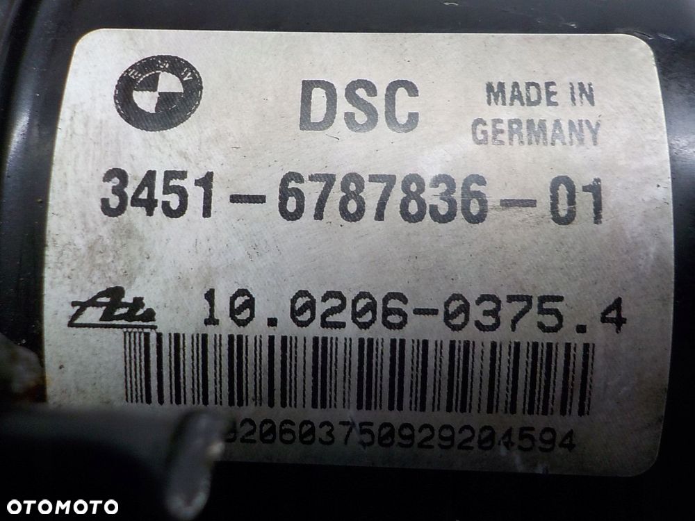 BMW 3 (E90) POMPA ABS 6787836 10.0206-0375.4 6787837 10.0960-0841.3 - 8