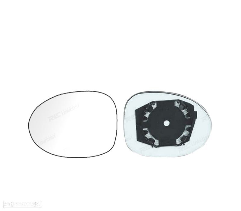 VIDRO ESPELHO BASE ESQUERDA RENAULT TWINGO II 97-07 - 1