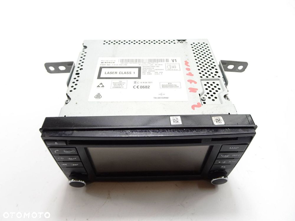 radio cd nissan note e12 - 2