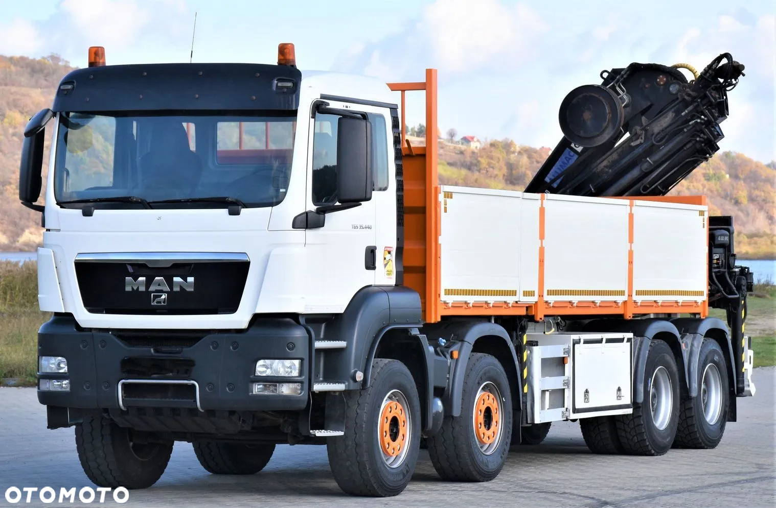 MAN TGS 35.440 * HIAB 322 EP-5 HIPRO + Pilot * 8x4 - 3
