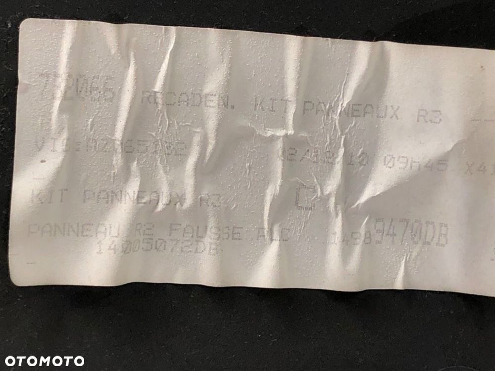 BOCZEK BAGAŻNIKA LEWY  CITROEN JUMPY (VF7) 2007 - 2016 2.0 HDi 120 88 kW [120 KM] olej napędowy - 4