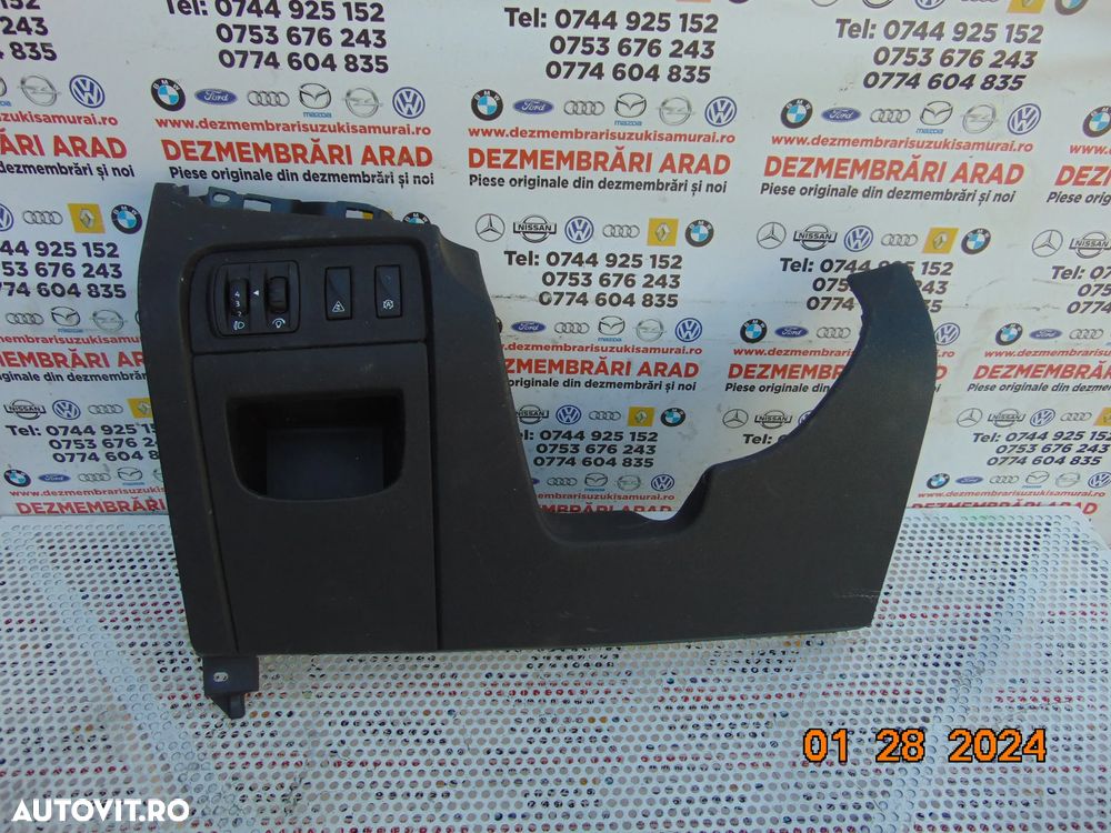 ornament sub volan renault scenic 3 2009-2016 grand scenic ornament coloana volan butoane reglaj lu - 2