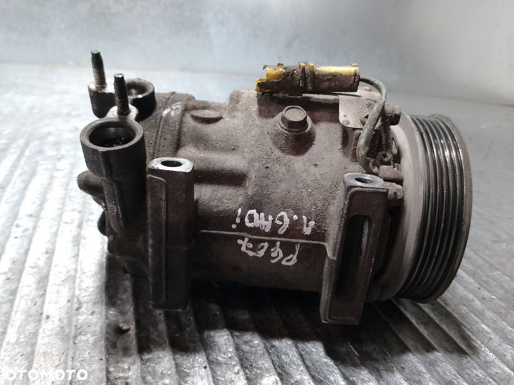 POMPA, SPRĘŻARKA KLIMATYZACJI PEUGEOT 407 9648238480 1.6 HDI - 9