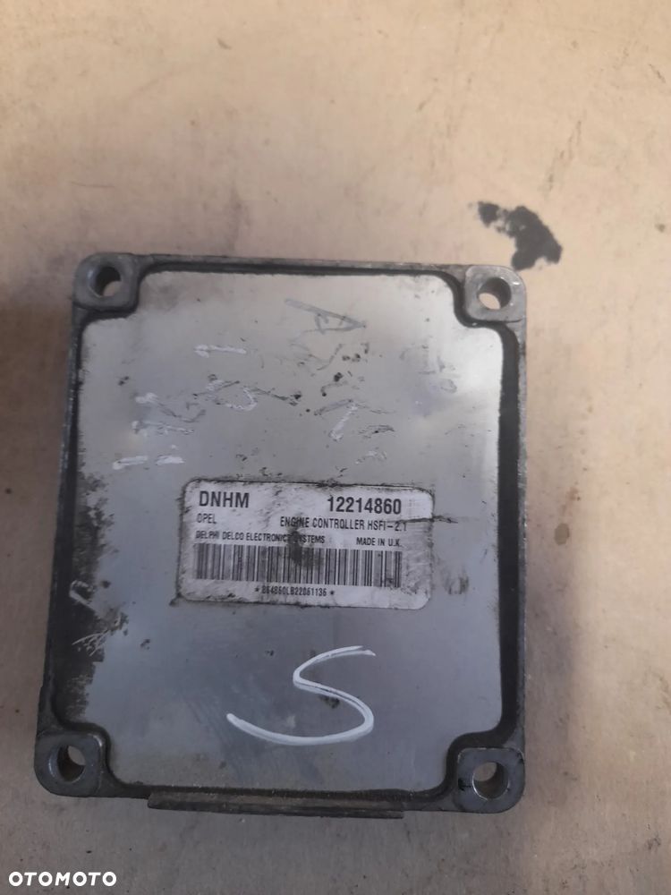 Komputer sterownik silnika ECU Opel Astra Zafira Corsa 1.4 1.6 b 12214860 - 2