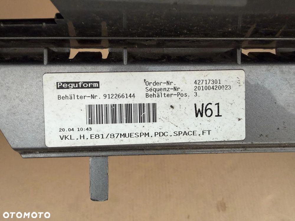 ZDERZAK TYŁ BMW 1 E81 E87 M PAKIET ORYGINAŁ PDC - 4