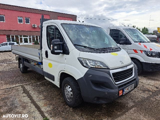 Peugeot Boxer III L3 KD Pick-Up Platforma Fiat Citroen Ford Bena Aluminiu 2018 2.0 Diesel Unic Proprietar de Noua Istoric Service Complet AC Stare Buna - 4