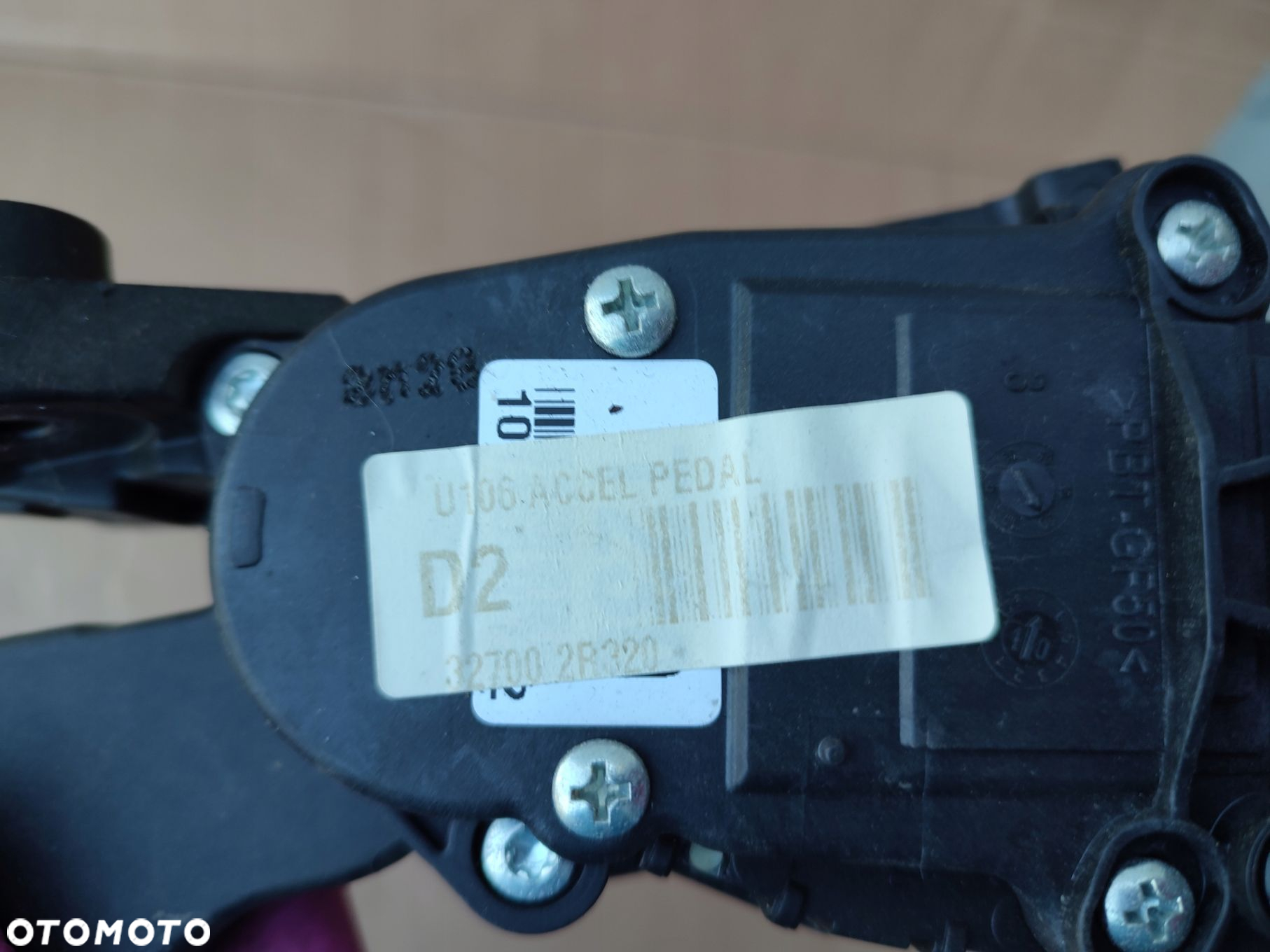 Pedał gazu potencjometr HYUNDAI I30 I LIFT 1.4 16V EUROPA 327002R320 - 5