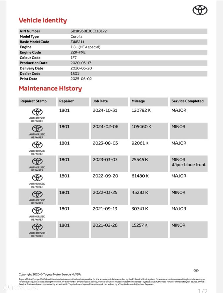 Toyota Corolla 1.8 HSD Dynamic - 27