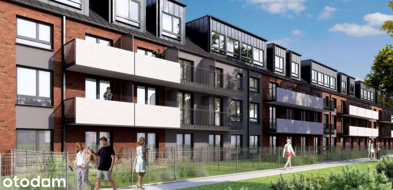 Piękne mieszkanie dwupoziomowe 2 pokojowe z balkon