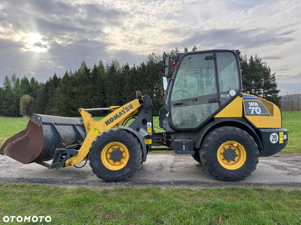 Komatsu WA70Sprowadzona/Łyżka /Widły