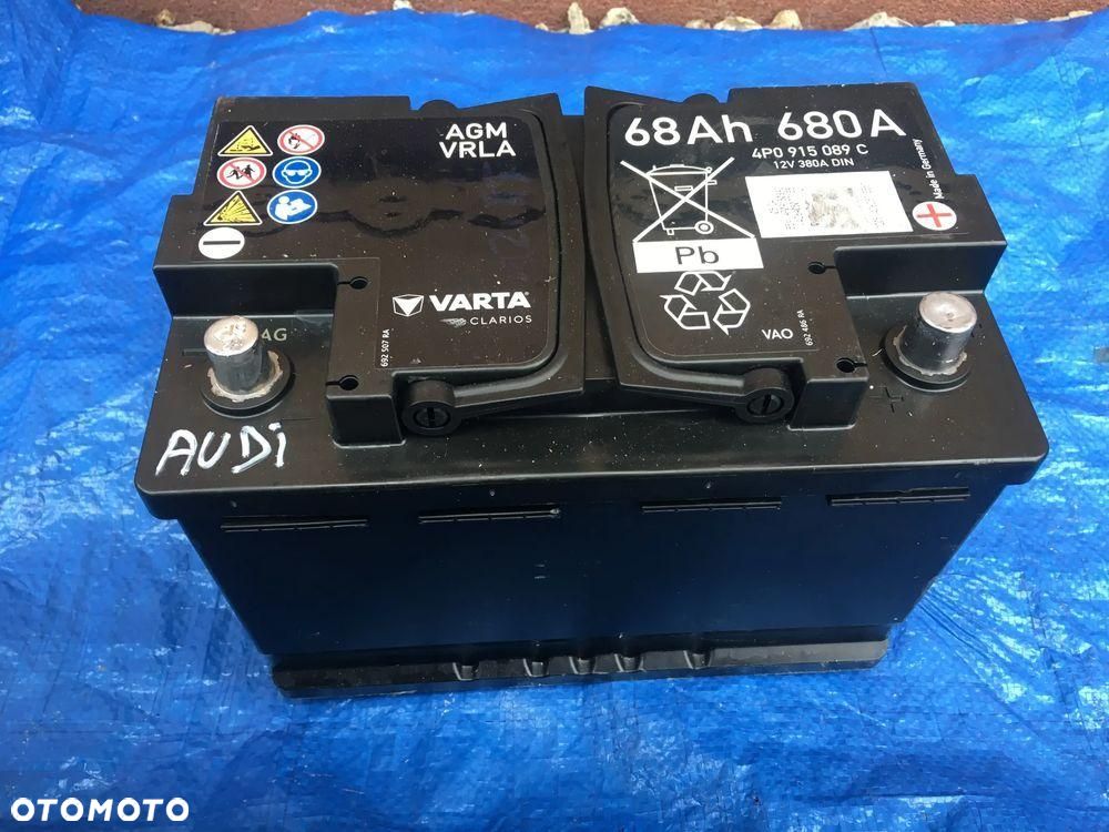 Audi Q5 80A A4 B9 A5 8W Akumulator 68Ah 680A AGM 19/2024 - 5