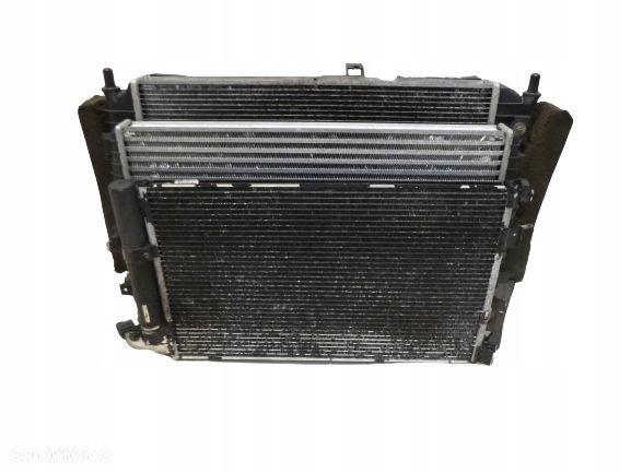 JAGUAR XF X250 KOMPLET CHŁODNIC WENTYLATOR IC INTERCOOLER KLIMATRONIC 3.0D - 1
