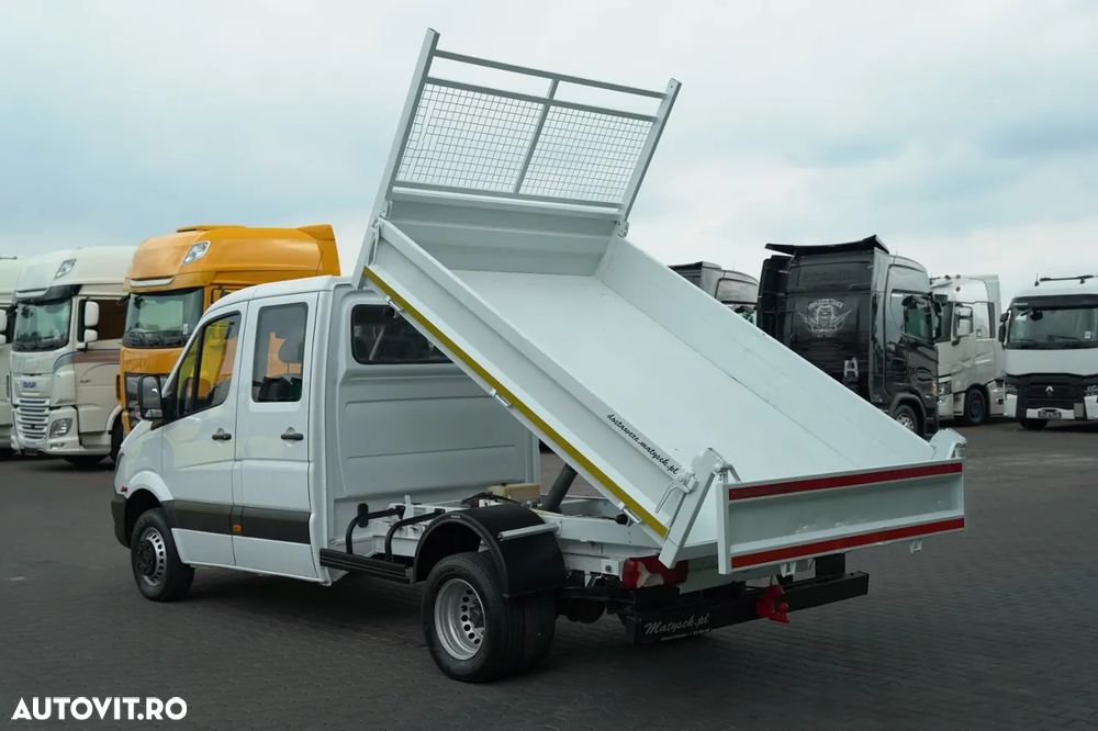 Mercedes-Benz SPRINTER / BASCULATOR / CU OPȚIUNI / 6 LOCURI / DOUĂ / MANUAL / IMPORTAT - 6