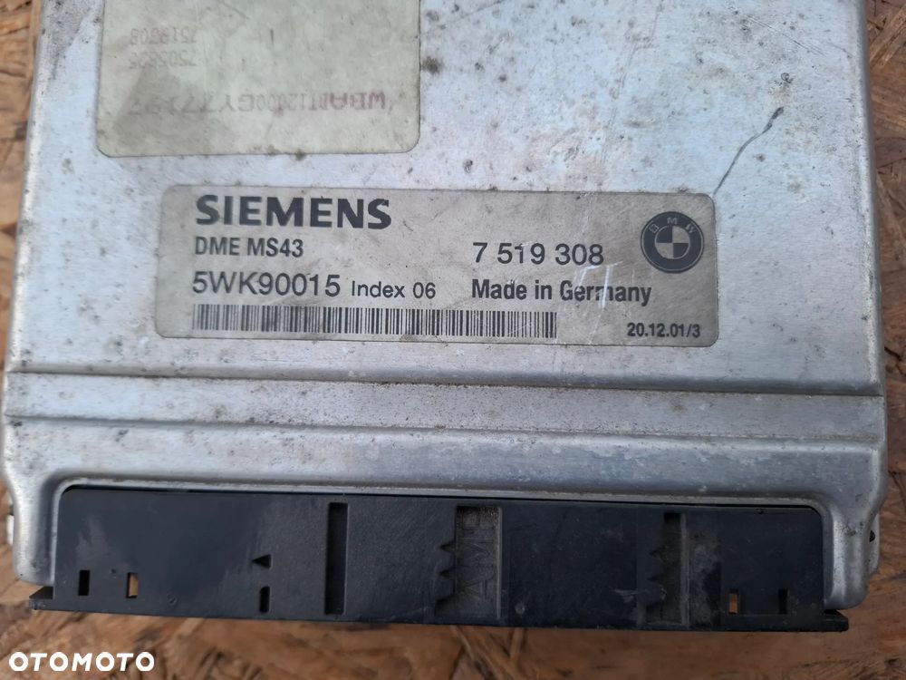 BMW E46 E39 E53 BENZYNA STEROWNIK SILNIKA 7519308 - 3