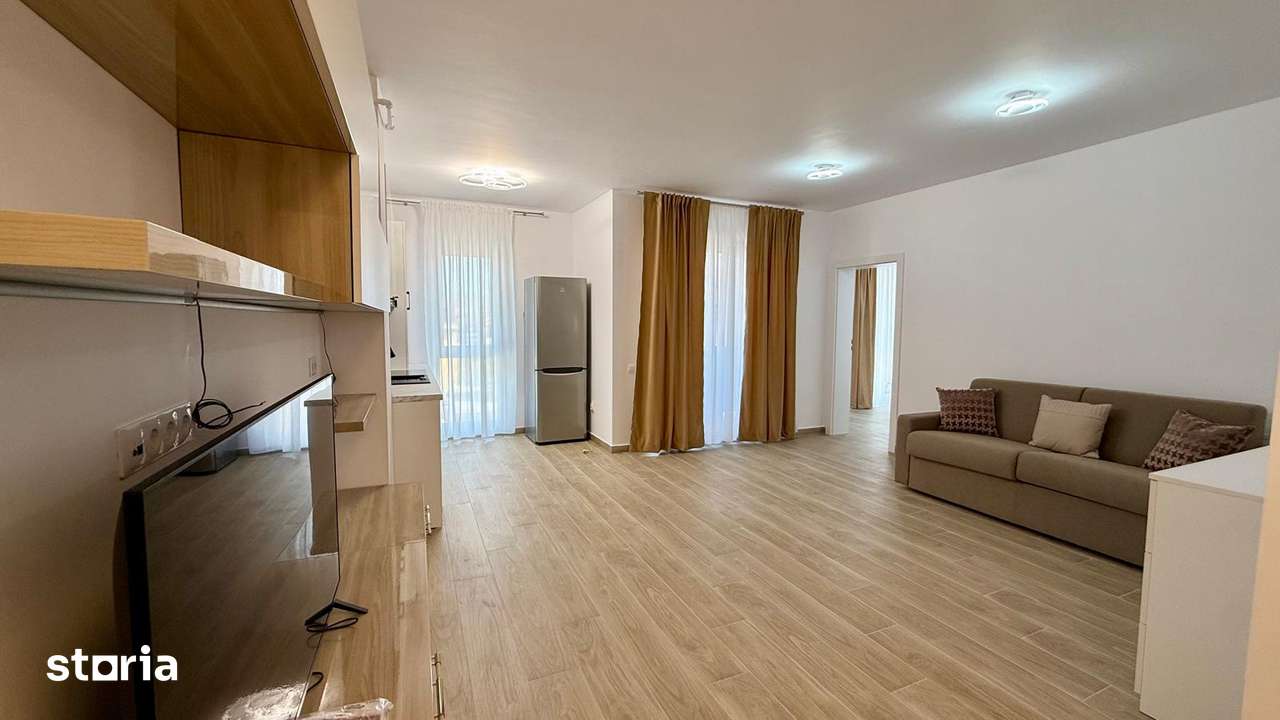 Apartament 2 camere, bloc nou, prima inchiriere, parcare in pret, zona — fotografia 3
