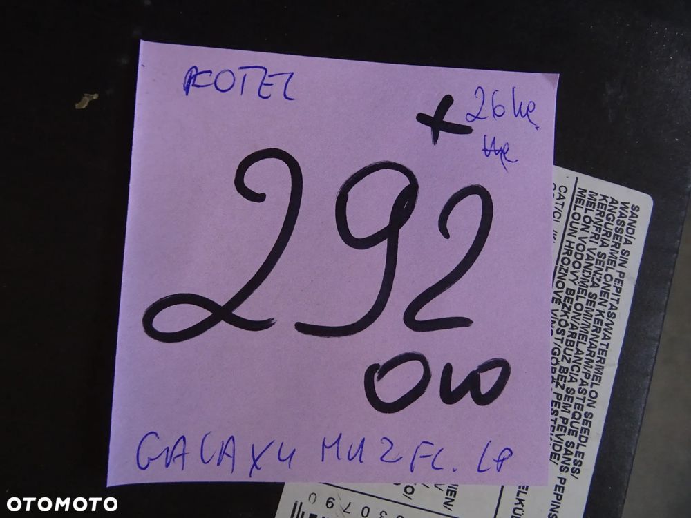 FOTEL KIEROWCY GRZANY PÓŁKA LEWY PRZÓD FORD GALXY II MK2 LIFT NR292 - 10