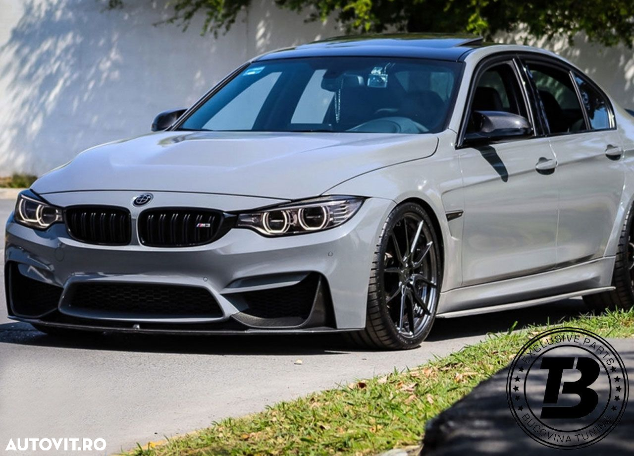 Pachet Exterior Aero compatibil cu BMW M3 F80 M Sport Design - 15