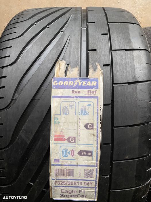 Vand 2 anvelope 325/30/19 goodyear de vară noi - 3