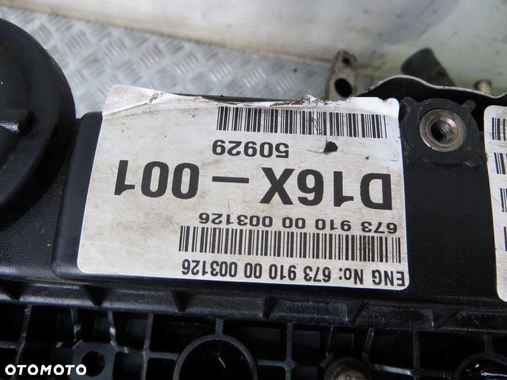 SSANGYONG TIVOLI 1.6D SILNIK SŁUPEK D16X D16DTF 14- - 15