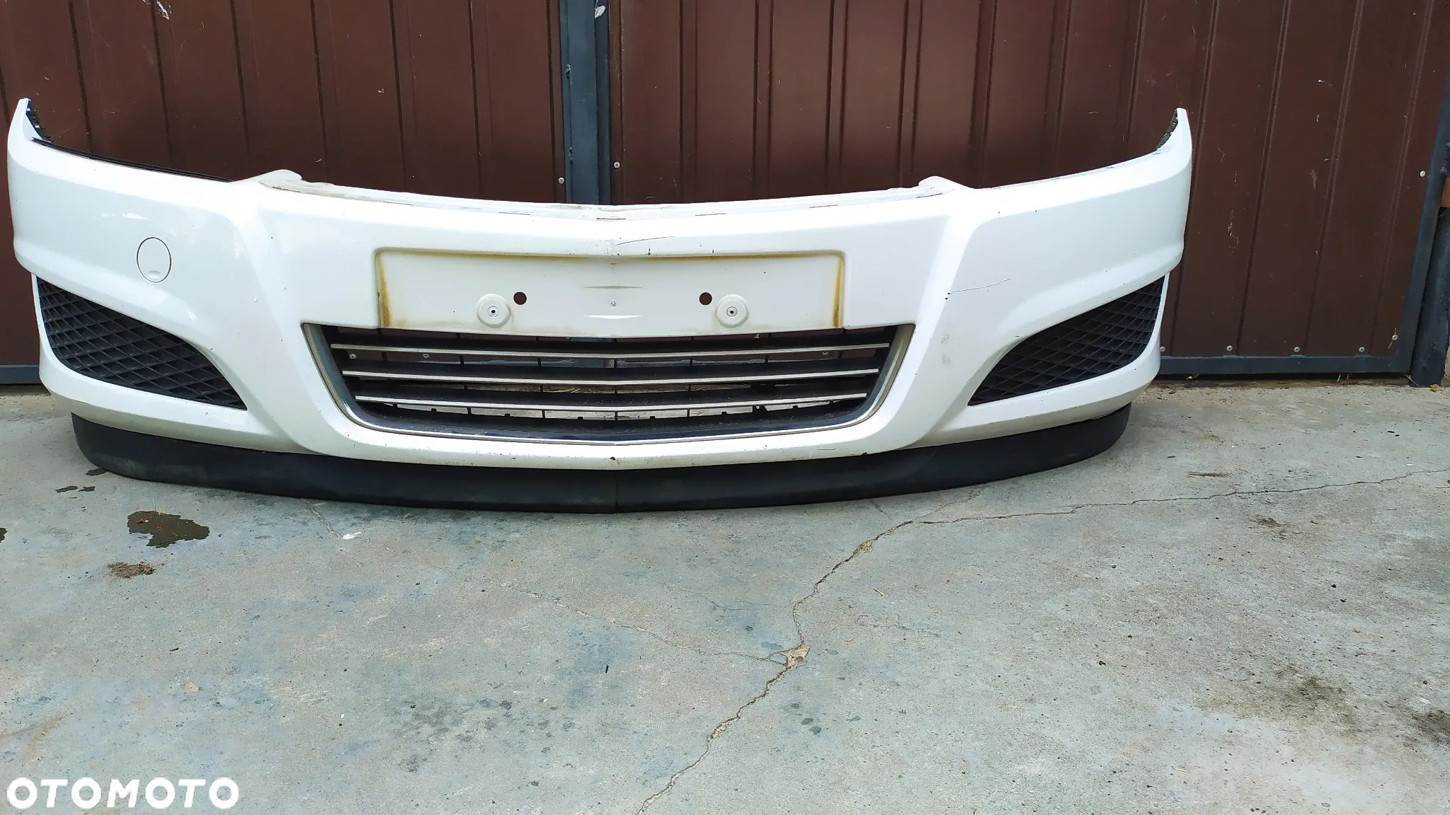 Zderzak przód przedni Opel Astra H III 3 lift - 3