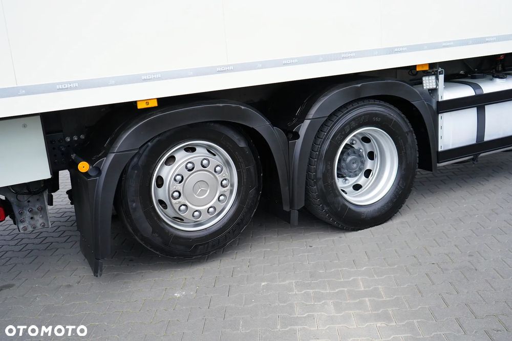 Mercedes-Benz ACTROS / 2540 / ACC / E 6 / CHŁODNIA + WINDA / 20 PALET / OŚ SKRĘTNA - 35