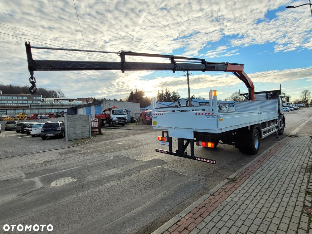Mercedes-Benz AXOR 1824 // HDS PALFINGER PK 15500 4 WYSUWY 12,20m // SKRZYNIA ŁADUNKOWA 8m // ŻURAW DŹWIG KRAN CRANE // DO WIĘŹBY DACHOWEJ // MOŻLIWOŚĆ SKRÓCENIA - 7