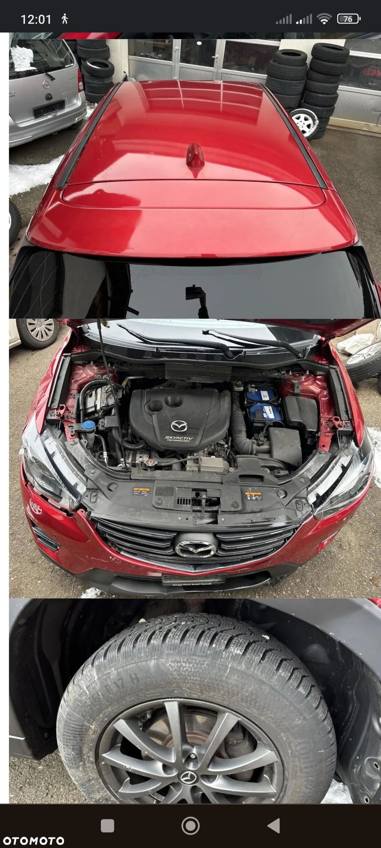 MAZDA 6 GJ CX-5 2.2 D SKYACTIV  175KM silnik SH01 161.000 km serwis Szwajcaria - 1