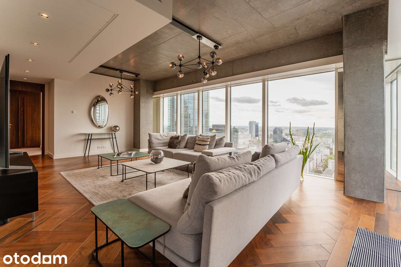 172,4 m² | Złota 44 | 26. piętro | 3 pokoje