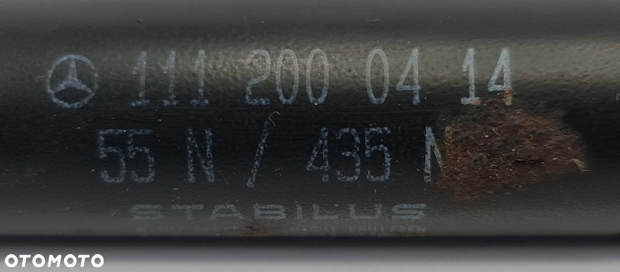 NAPINACZ PASKA MERCEDES CLK W208 1112000414 - 2