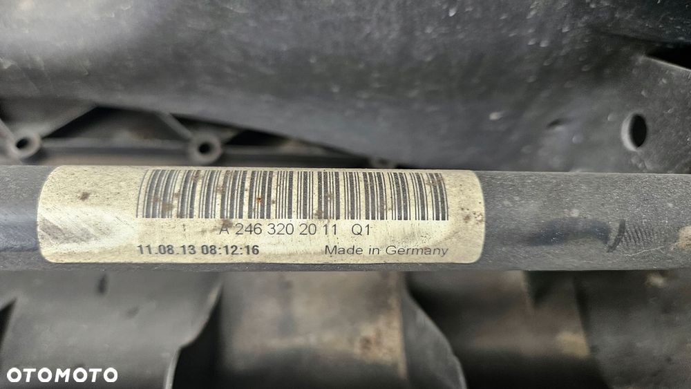 belka zawieszenie oś tył sanki kompletne mercedes a klasa w176 220 cdi - 7