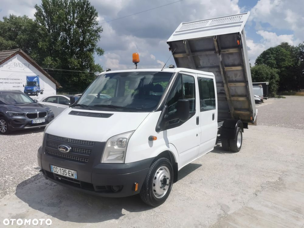 Ford Transit Brygadówka wywrotka Klimatyzacja Dubel hak kiper doka Tranzit - 1