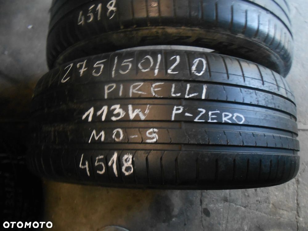 OPONY 275/50R20 PIRELLI PZERO MO S DOT 4518 6.1MM - 3