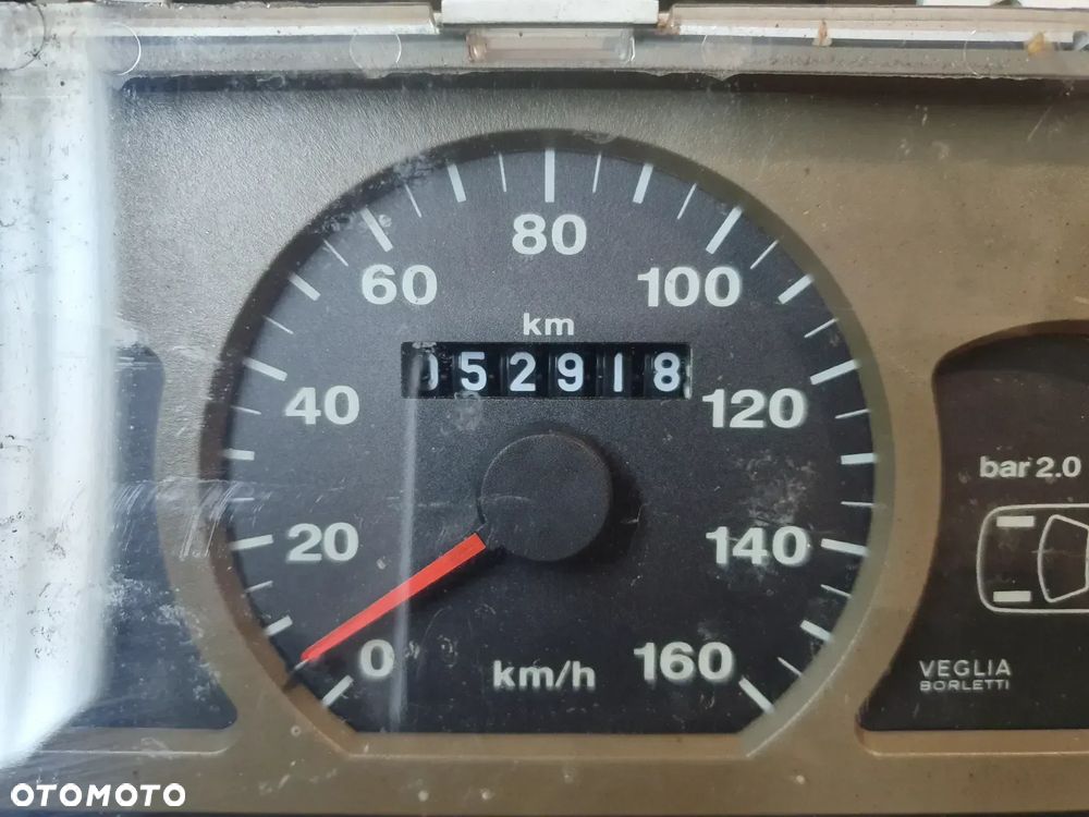 FIAT CINQUECENTO 97r LICZNIK ZEGARY PRĘDKOŚCIOMIERZ 52 TYŚ KM 138 TYŚ - 2