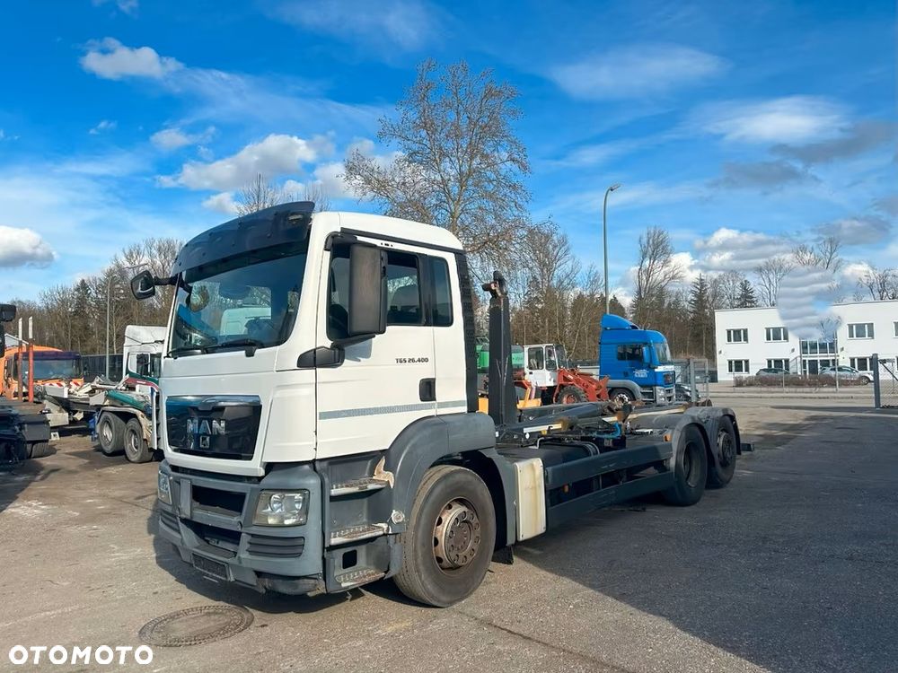 MAN TGS 26.400 + Meiller RK20.70 | hakowiec 20t | 6x2 | oś podnoszona - 7