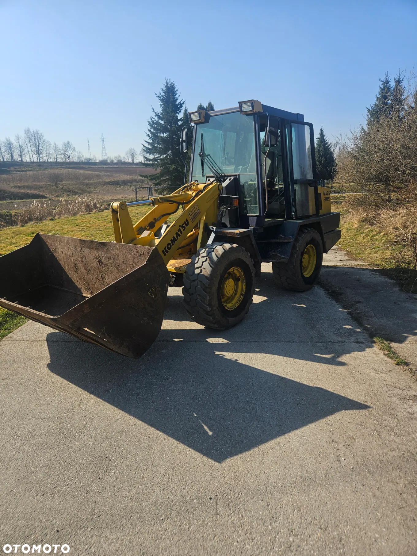 Hanomag 15 F komatsu WA75 - 5