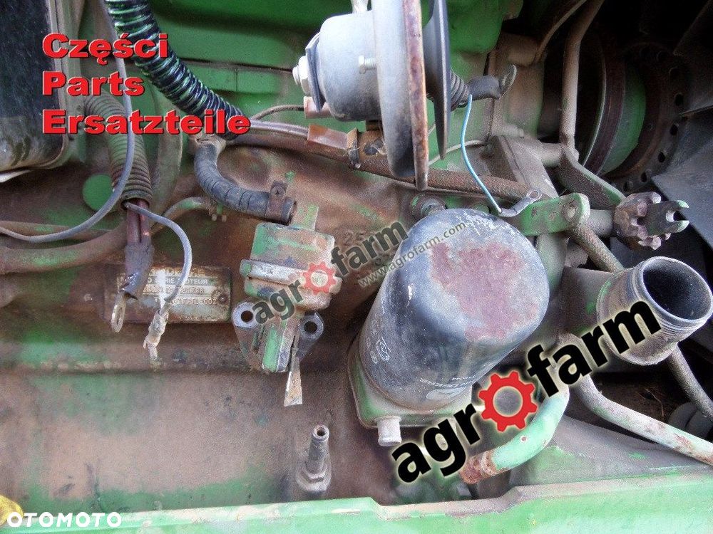 John Deere 1950N części, skrzynia biegów, silnik - 2