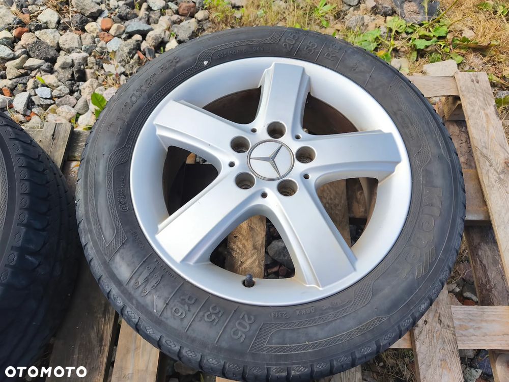 ALUFELGI KOŁA FELGI 16 CALI 5X112 6.0J ET 46 MERCEDES W169 W245 A B KLASA - 3