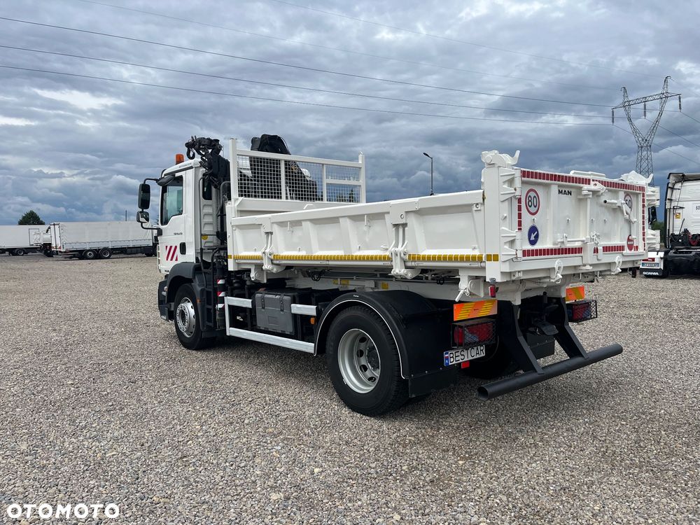 MAN TGM 18.250 EURO 5/ WYWROT 3 STRONY+ HDS HIAB 088/ BORDMATIC - 6