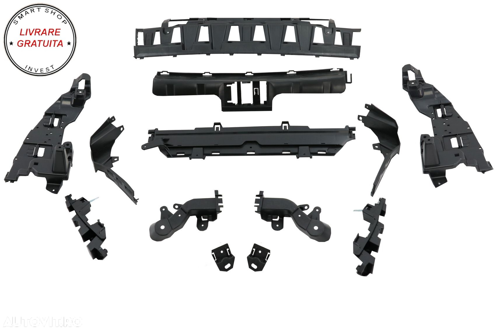 Pachet Exterior cu Ornamente Evacuare Mercedes C-Class W205 Sedan (2014-2020) C63s- livrare gratuita - 20
