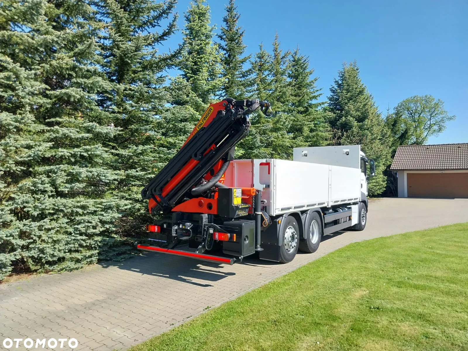 MAN TGS z Palfinger 18002 / 15m / składany w Z/ pilot - 4