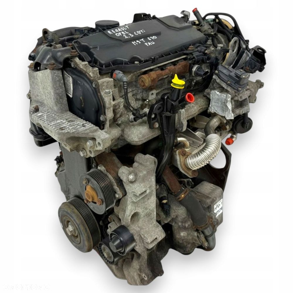 SILNIK M9T670 Renault Master III Opel Movano B 2.3 DCI 101KM diesel komplet - 8