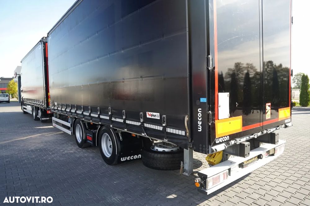 DAF XG 480 / COMBINAȚIE TANDEM / 120 M3 / TRAVERSE / PUNTE RELAXABILĂ / I-PARK COOL / WECON / SAF / 2023 - 13