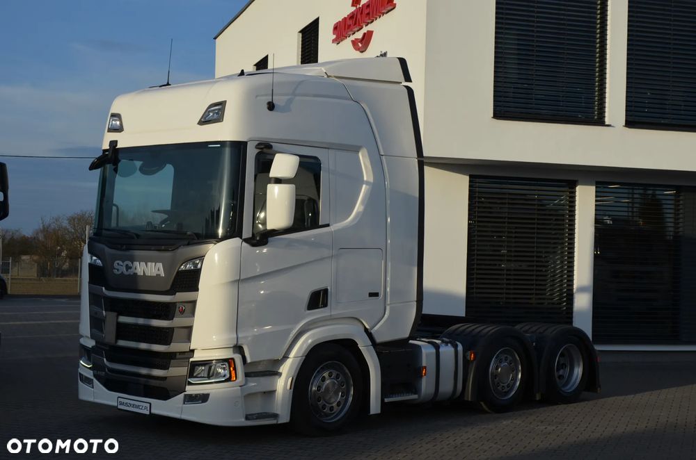 Scania R / 6x2 PUSHER /MEGA/ FULL AIR / KLIMA P/ LED/ WAGA / ACC / NAVI 2047 - 2