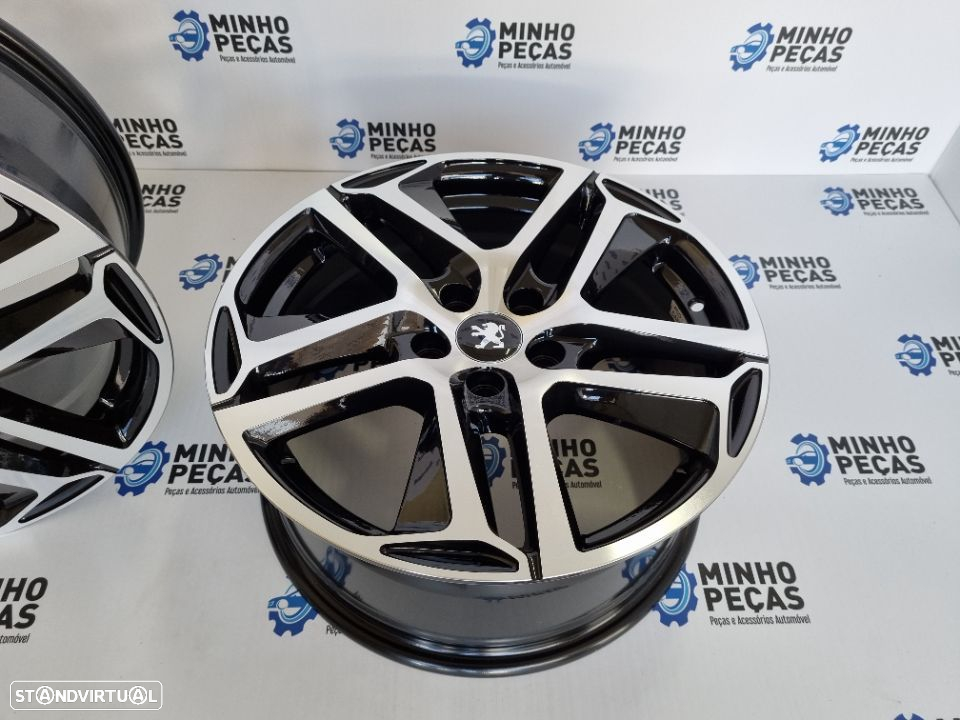 Jantes Peugeot 308 em 16 Black (5x108) - 7