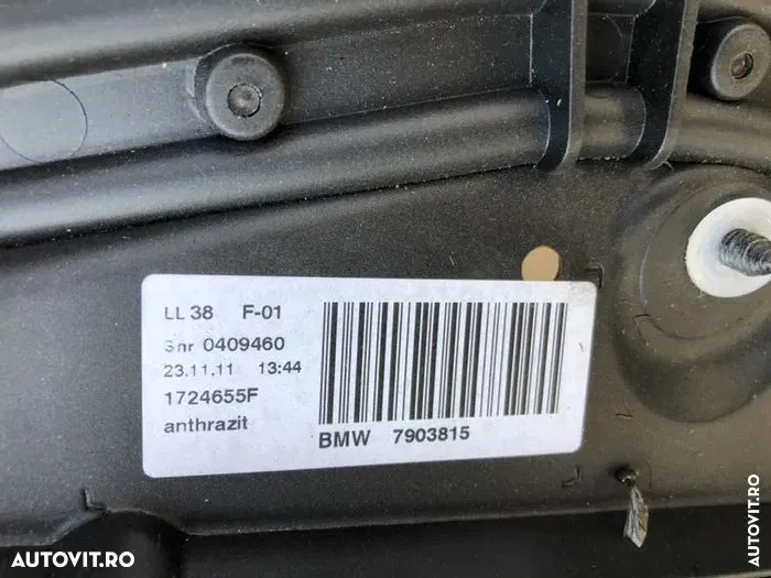 Trapa completa Bmw F01 F02 plafon negru M pachet motorașe panoramică - 4