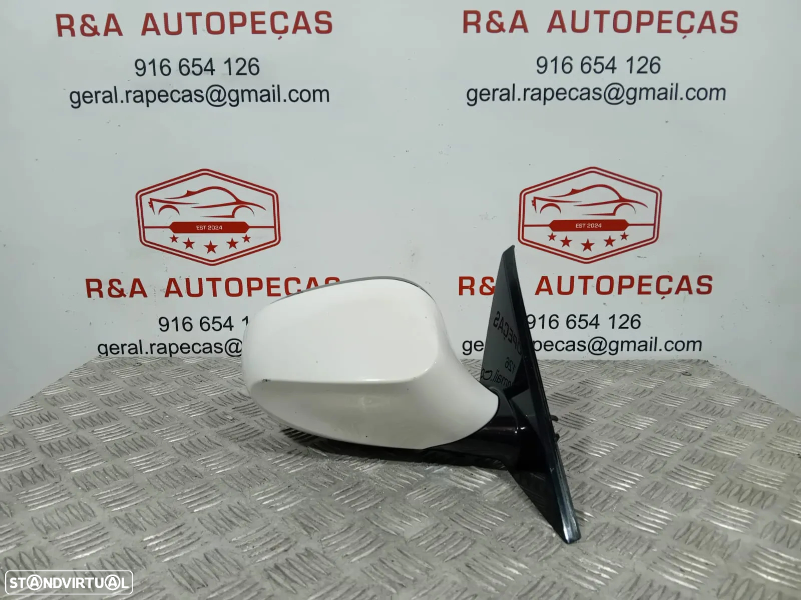 Espelho Retrovisor Esquerdo  Retrovisor Esquerdo BMW Série 1 E81 E82 E87 E88 LCI Original - 16