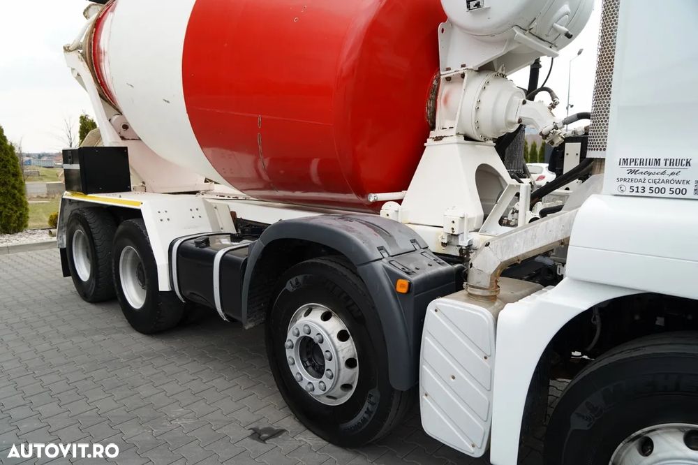 MAN TGS 32.400 / 8x4 / BETONIERĂ LIEBHERR / BETONIERĂ 9 M3 / JANTE DIN ALIAJ / EURO 5 - 14