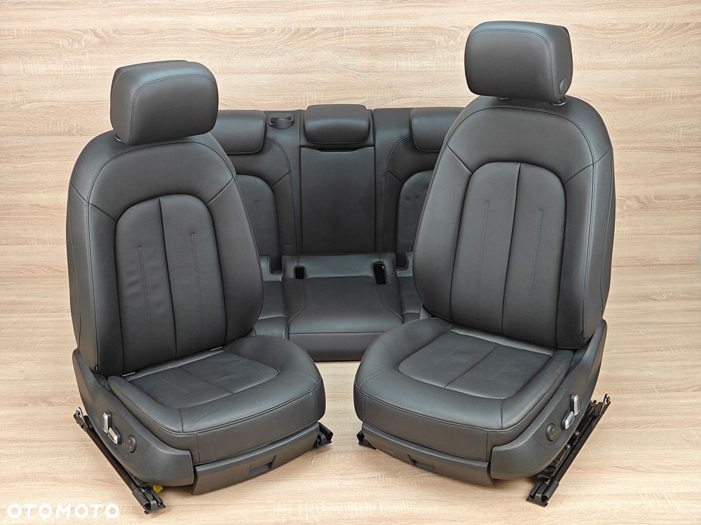 FOTELE ELEKTRYCZNE PODGRZEWANE KANAPA KOMPLET AUDI A6 C7 LIFT SEDAN 72 km - 1