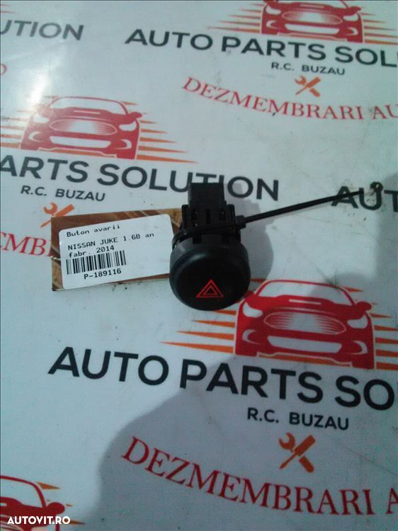 buton avarii nissan juke 1.6b an fabr. 2014 - 1