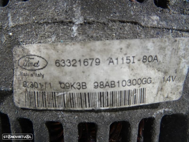 Alternador Ford Focus (Daw, Dbw)  63321679 / A115i / Q9k3b / 98Ab10300 - 6